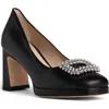 Beautiisoles Clementine Platform Pump In Black
