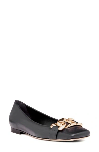 Beautiisoles Giuly Chain Flat In Black