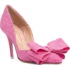 Beautiisoles Oxsana Pointed Toe Pump In Pink