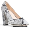Beautiisoles Pippa Pointed Toe Platform Pump In Animal Print