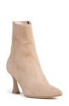 Beautiisoles Soraya Pointed Toe Bootie In Camel