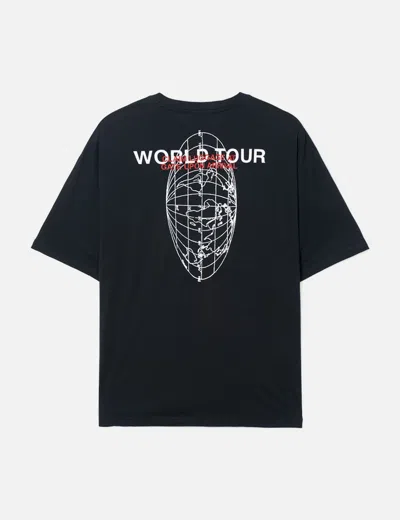 Beauty&amp;youth United Arrows Geo "monkey Time" T-shirt In Black