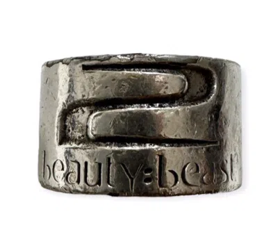 Pre-owned Beauty Beast Beauty: Beast 2 Silver Ring