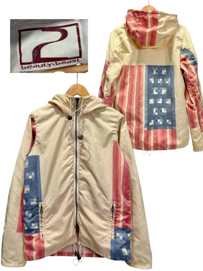 Pre-owned Beauty Beast S/s 1999 Hyper Drive Jacket Hoodie In Sand