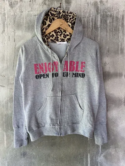 Pre-owned Beauty Beast X If Six Was Nine Every Person Is Born With Something Special Zip Hoodie In Silver