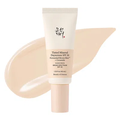 Beauty Of Joseon Dayscreen Lightweight Tinted Spf 30 Mineral Sunscreen With Ceramides 17n 1.35oz/40ml
