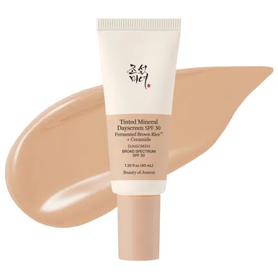Beauty Of Joseon Dayscreen Lightweight Tinted Spf 30 Mineral Sunscreen With Ceramides 25w 1.35oz/40ml In White