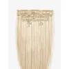 Beauty Works Iced Blonde Double Hair Set Clip-in Extensions 18' In Iced Blonde