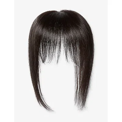 Beauty Works X Huda Barely There® Bangs Clip-in Mini Fringe Midnight Kohl In Black