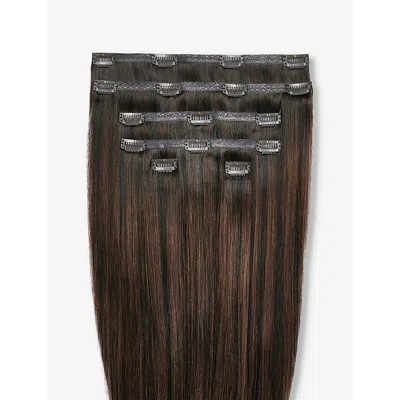 Beauty Works Roast Chestnut Double Hair Clip-in Extensions 18”
