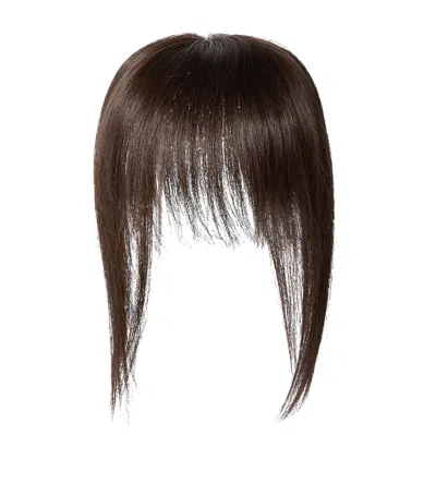 Beauty Works X Huda Barely There Clip-in Mini Fringe In Brown