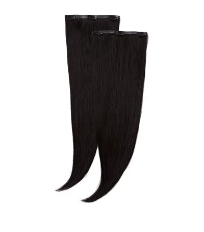 Beauty Works X Huda Barely There Mix & Match Duo Clip-in Hair Extensions In Black