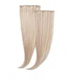 Beauty Works X Huda Barely There Mix & Match Duo Clip-in Hair Extensions In Nude