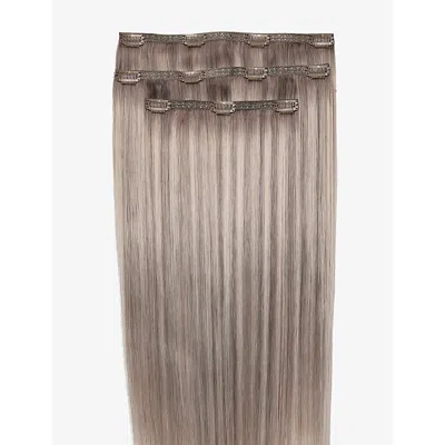 Beauty Works X Molly-mae 18inch Deluxe Clip-in Hair Extension Set-swiss Blonde