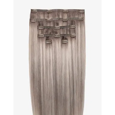 Beauty Works X Molly-mae 18inch Double Hair Extension Set-swiss Blonde
