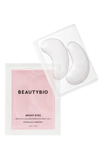 Beautybio Bright Eyes Illuminating Colloidal Silver + Collagen Eye Patch In No Color