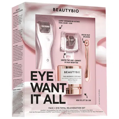 Beautybio Eye Want It All Face + Eye Microneedling Set