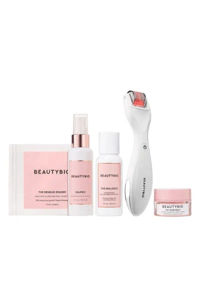 BEAUTYBIO BEAUTYBIO GET THAT GLOW GLOPRO® FACIAL MICRONEEDLING DISCOVERY SET $233 VALUE