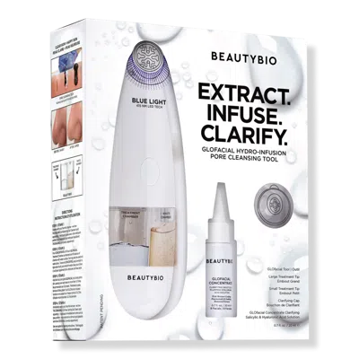 Beautybio Glofacial Hydro-infusion Pore Cleansing + Blue Led Clarifying Tool