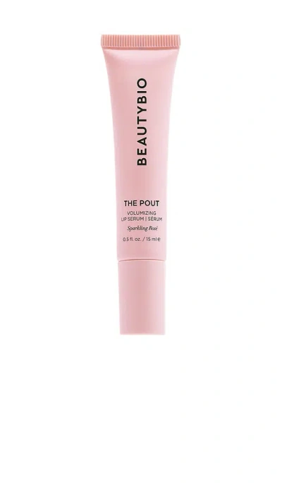 Beautybio The Pout Sparkling Rosé Volumizing Lip Serum In Pink