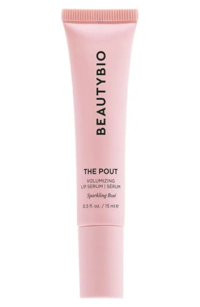 Beautybio The Pout Sparkling Rosé Volumizing Lip Serum, 15 oz