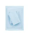 Beautyrest Tencel 240 Thread Count Polyester Blend Sheet 4 Piece Set, King In Blue