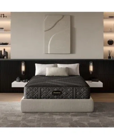 Beautyrest Black Hybrid Series One 12.5 Plush Tight Top Mattress Set Collection In Transparent