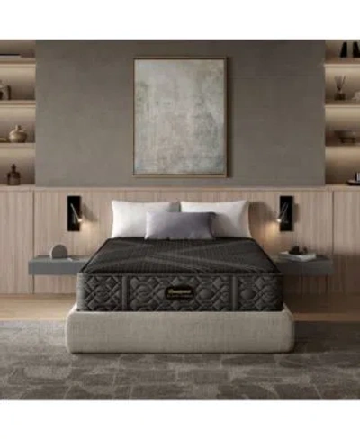 Beautyrest Black Hybrid Series One 13 Medium Tight Top Mattress Collection In Transparent