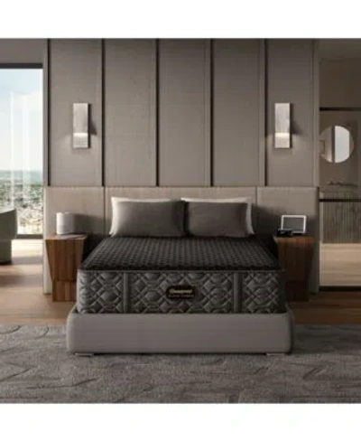 Beautyrest Black Hybrid Series Three 14.5 Plush Tight Top Mattress Collection In Transparent
