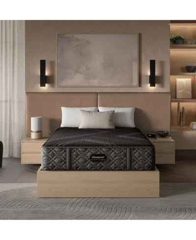 Beautyrest Black Hybrid Series Two 13.5" Firm Tight Top Mattress Set In No Color