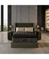 Beautyrest Black Series Four 17.5" Medium Pillowtop Mattress In Transparent