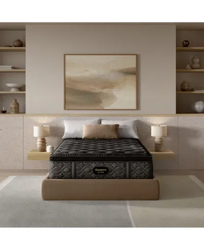 Beautyrest Black Series One 14.5" Plush Pillowtop Mattress Set In Transparent