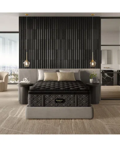 Beautyrest Black Series Three 16.25" Medium Pillowtop Mattress In Transparent