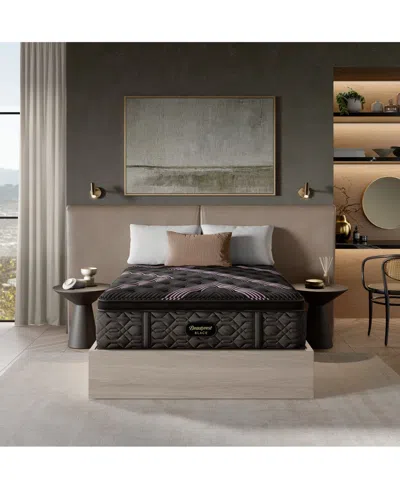 Beautyrest Black Series Two 16.5" Medium Pillowtop Mattress In Transparent