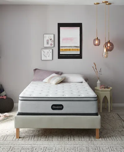 Beautyrest Br800 13.5" Plush Pillow Top Mattress Set- Queen Split In No Color
