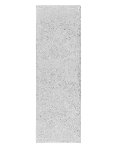 Beautyrest Closeout!  Plume Feather Touch Reversible Bath Rug, 24" X 72" In Gray
