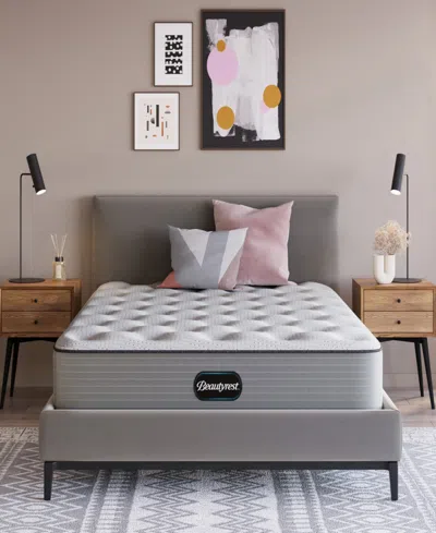 Beautyrest Cloud Canyon 12" Medium Tight Top Mattress, Twin Xl In Gray
