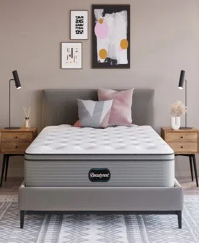 Beautyrest Colt Park 13.75 Plush Pillow Top Mattress Collection In Gray