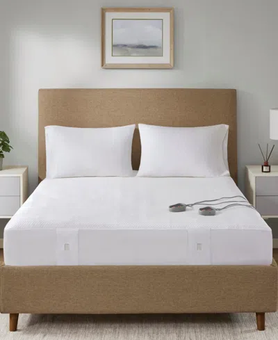 Beautyrest Cool Touch Heated Mattress Pad, King In White
