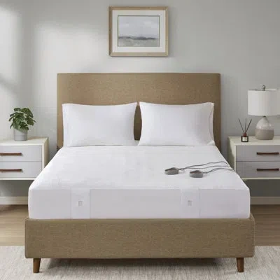 Beautyrest Cool Touch Heated Mattress Pad In White