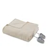 Beautyrest Electric Microfleece Heated Blanket, Twin In Natural