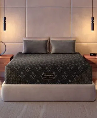 Beautyrest Hybrid Series Three Xcs 14.5 Firm Smooth Top Mattress Set Collection In Black