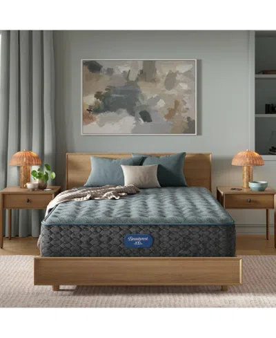 Beautyrest Level One 12.5" Medium Tight Top Mattress In Transparent