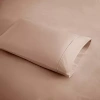 Beautyrest Liquid Cotton 400 Thread Count 100% Cotton Pillowcase In Sand