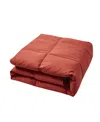 Beautyrest Microfiber Colored Feather & Down Comforter, Full/queen In Brick