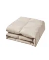Beautyrest Microfiber Colored Feather & Down Comforter, King In Ivory
