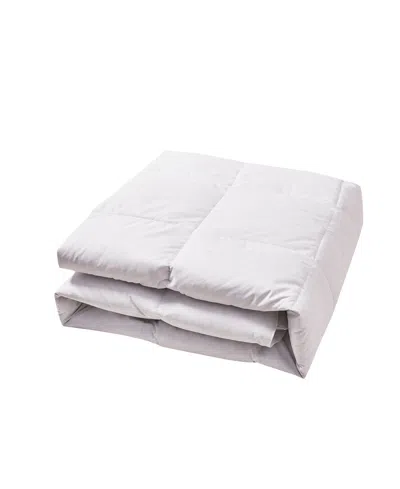 Beautyrest Microfiber Colored Feather & Down Comforter, Twin In White
