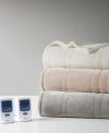 Beautyrest Microplush Heated Blanket Collection With Wifi Technology In Neutral