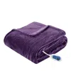 Beautyrest Plush Heated Throw, 60 X 70 In Purple