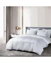 Beautyrest Sateen Cotton European Goose Down Comforter - All Seasons In White